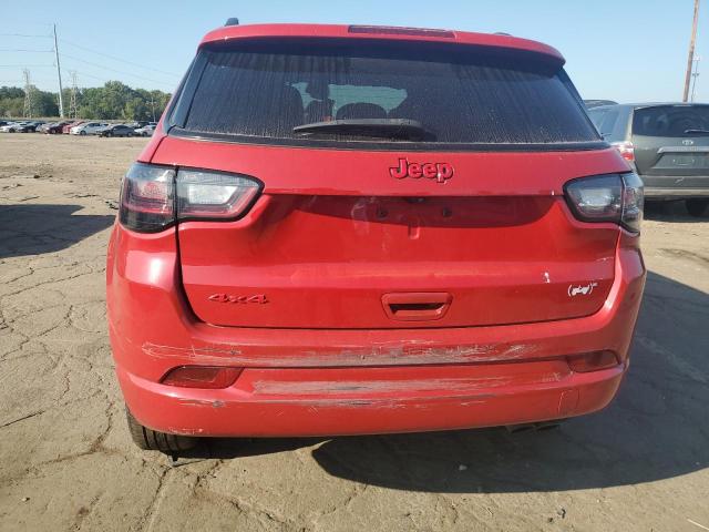 3C4NJDCB8NT222576 - 2022 JEEP COMPASS LIMITED RED photo 6