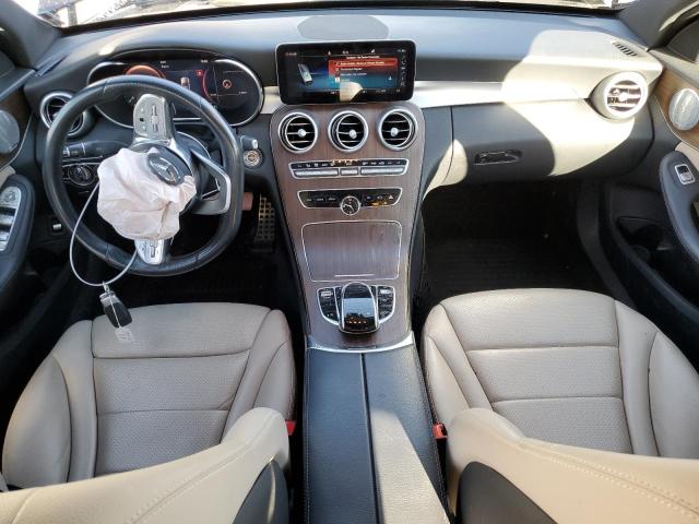 55SWF8EB9KU283907 - 2019 MERCEDES-BENZ C 300 4MATIC BLUE photo 8