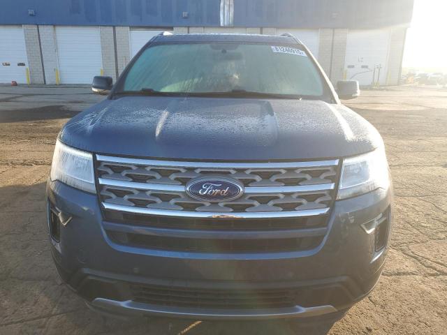 1FM5K8DH0JGC04607 - 2018 FORD EXPLORER XLT Azul foto 5