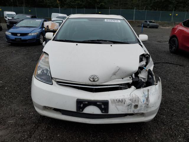 JTDKB20U683363902 - 2008 TOYOTA PRIUS WHITE photo 5