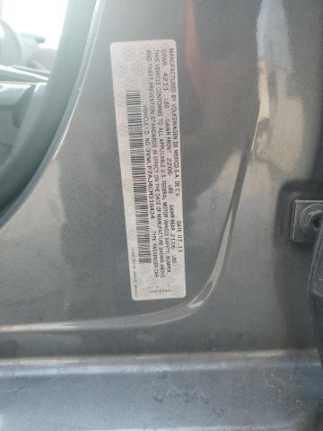 3VWLP7AJ4CM310434 - 2012 VOLKSWAGEN JETTA SEL Szary zdjęcie 12