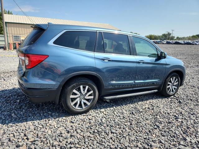 5FNYF6H51KB099680 - 2019 HONDA PILOT EXL Синій фото 3