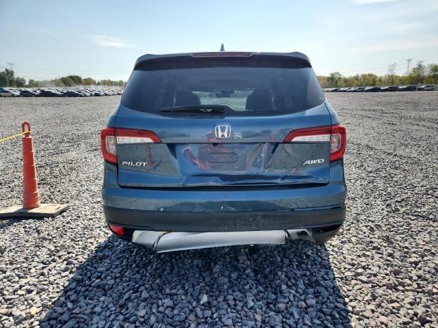 5FNYF6H51KB099680 - 2019 HONDA PILOT EXL Синій фото 6
