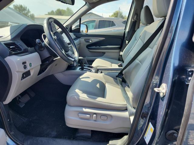 5FNYF6H51KB099680 - 2019 HONDA PILOT EXL Синій фото 7