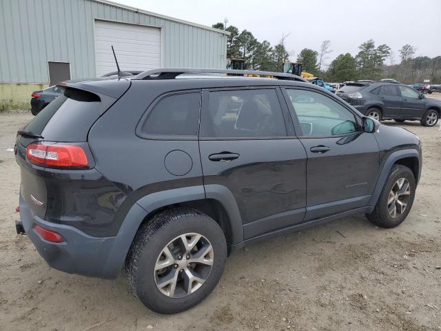 1C4PJMBX2JD572369 - 2018 JEEP CHEROKEE TRAILHAWK BLACK photo 3