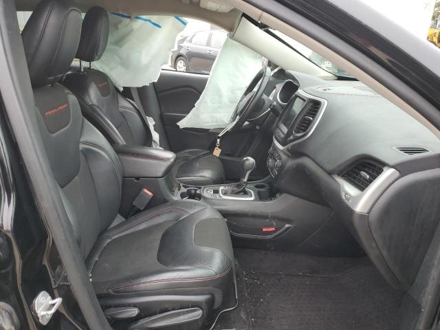 1C4PJMBX2JD572369 - 2018 JEEP CHEROKEE TRAILHAWK BLACK photo 7