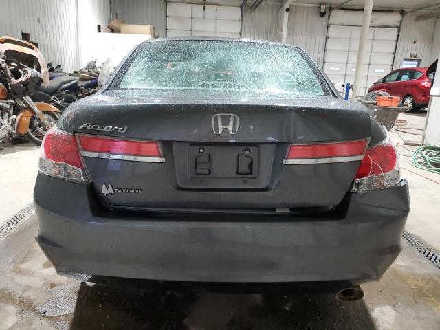 1HGCP2F36CA087926 - 2012 HONDA ACCORD LX GRAY photo 6