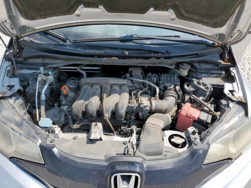 JHMGK5H52GX019798 - 2016 HONDA FIT LX SILVER photo 11