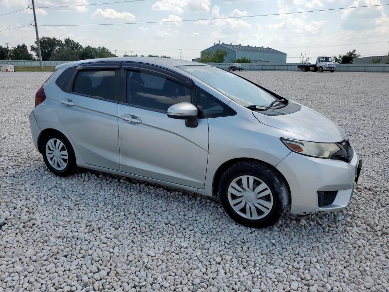 JHMGK5H52GX019798 - 2016 HONDA FIT LX SILVER photo 4