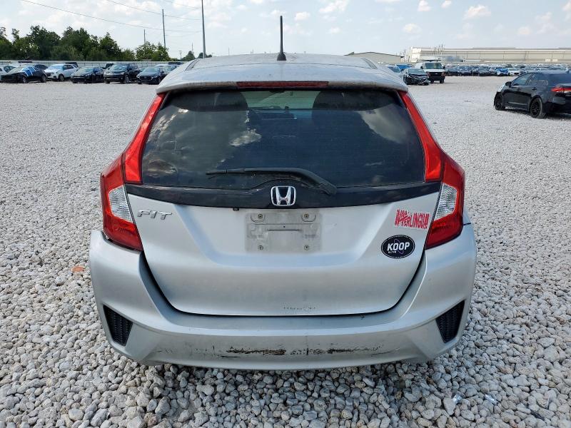 JHMGK5H52GX019798 - 2016 HONDA FIT LX SILVER photo 6