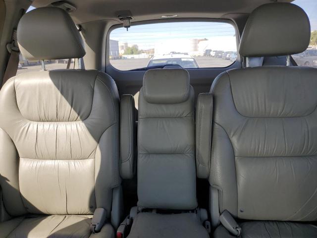 5FNRL38736B047177 - 2006 HOND ODYSSEY EXL ვერცხლისფერი ფოტო 10