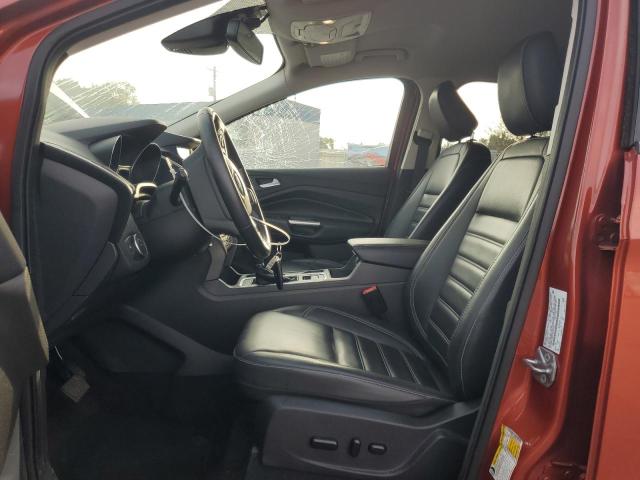 1FMCU9HD5KUA27232 - 2019 FORD ESCAPE SEL Orange photo 7