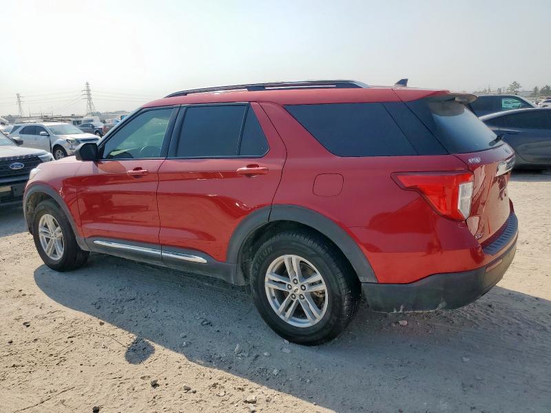 1FMSK7DH3MGA94962 - 2021 FORD EXPLORER XLT RED photo 2