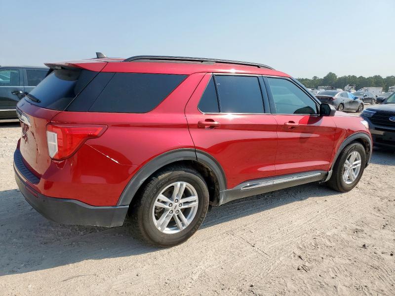 1FMSK7DH3MGA94962 - 2021 FORD EXPLORER XLT RED photo 3