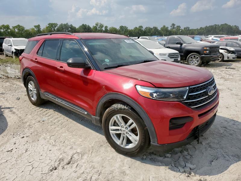1FMSK7DH3MGA94962 - 2021 FORD EXPLORER XLT RED photo 4
