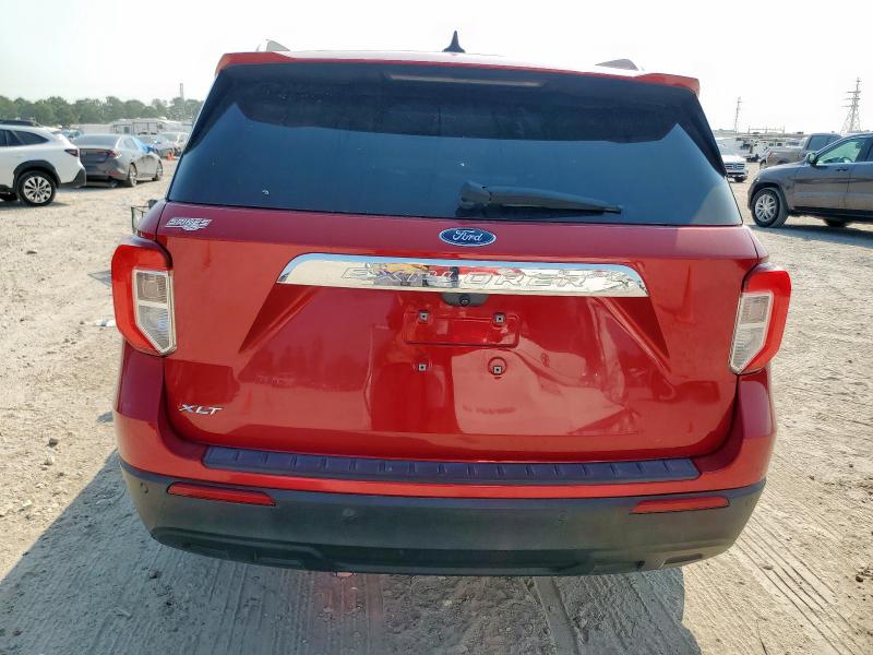 1FMSK7DH3MGA94962 - 2021 FORD EXPLORER XLT RED photo 6