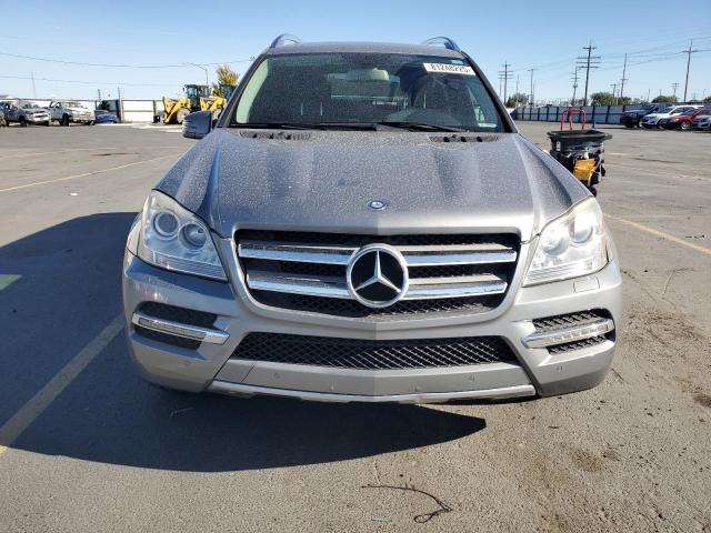 4JGBF7BE8CA785418 - 2012 MERCEDES-BENZ GL 450 4MATIC SILVER photo 5