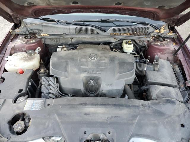 1G4HP57277U172303 - 2007 BUICK LUCERNE CX BURGUNDY photo 11