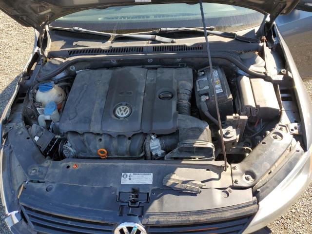 3VWBP7AJ6CM031837 - 2012 VOLKSWAGEN JETTA SE 银色 照片 11