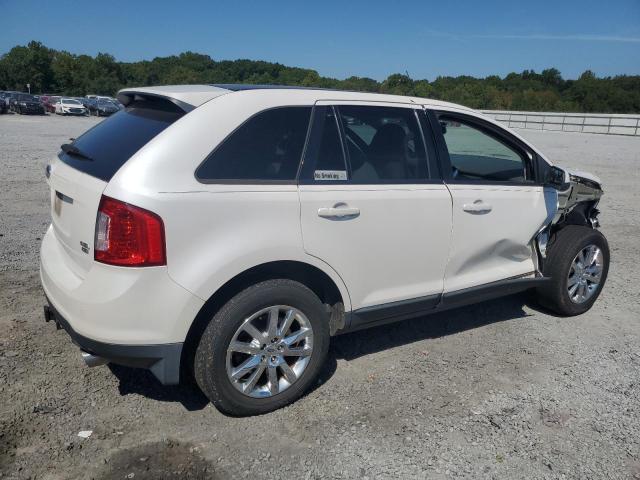 2FMDK4JC1DBB42286 - 2013 FORD EDGE SEL Weiß Foto 3