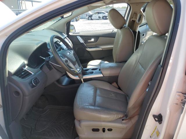 2FMDK4JC1DBB42286 - 2013 FORD EDGE SEL Weiß Foto 7