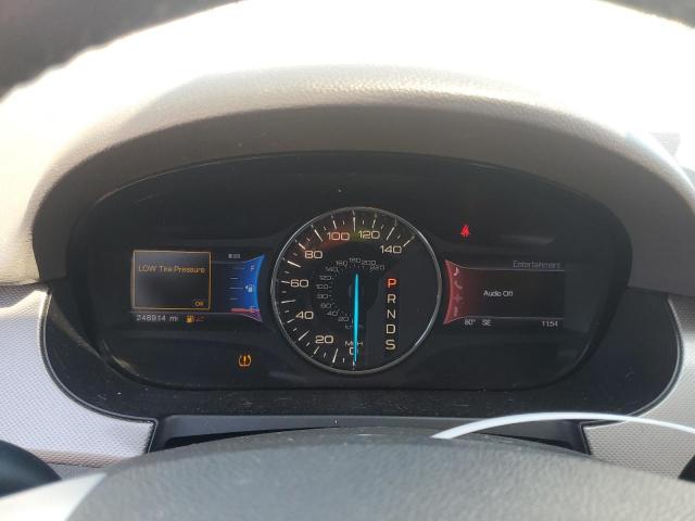 2FMDK4JC1DBB42286 - 2013 FORD EDGE SEL Weiß Foto 9