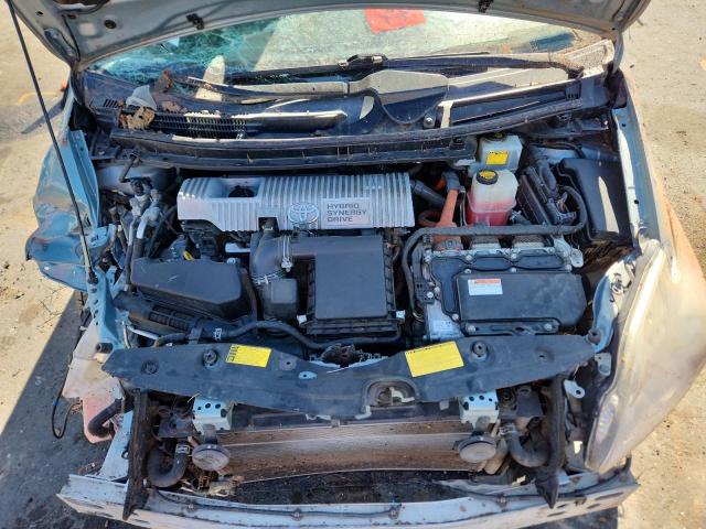 JTDKN3DU7D1633491 - 2013 TOYOTA PRIUS BLUE photo 11