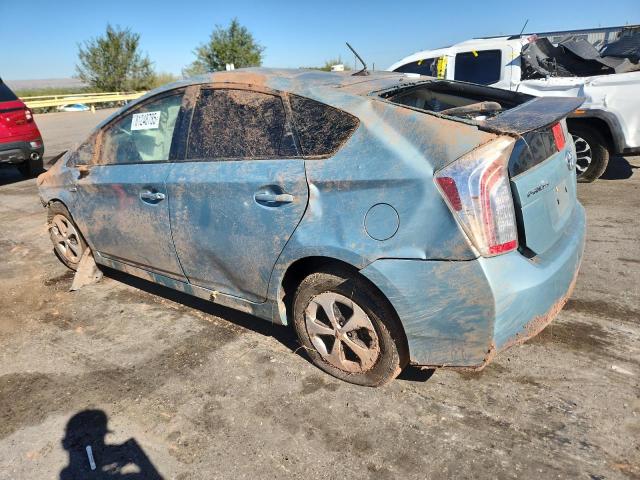 JTDKN3DU7D1633491 - 2013 TOYOTA PRIUS BLUE photo 2