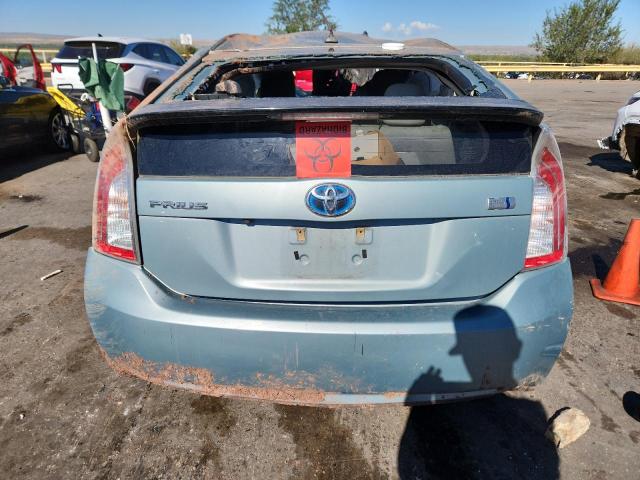 JTDKN3DU7D1633491 - 2013 TOYOTA PRIUS BLUE photo 6
