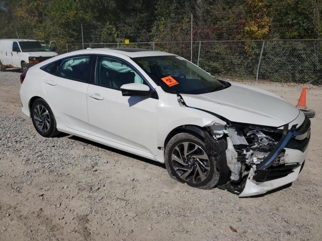 19XFC2F78JE031300 - 2018 HONDA CIVIC EX WHITE photo 4