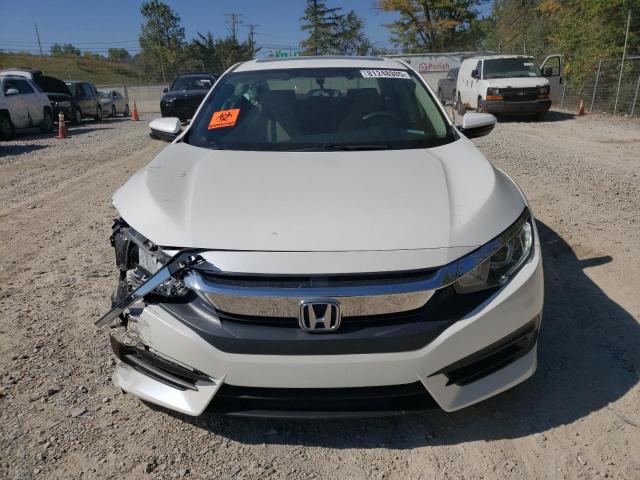 19XFC2F78JE031300 - 2018 HONDA CIVIC EX WHITE photo 5