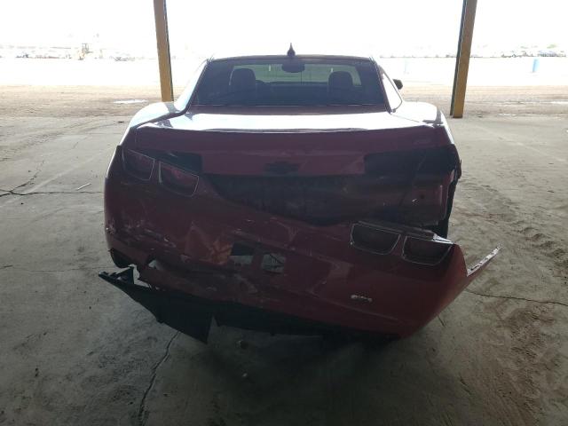2G1FC1EV2A9136304 - 2010 CHEVROLET CAMARO LT RED photo 6