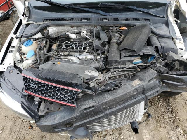3VWLL7AJ0DM420068 - 2013 VOLKSWAGEN JETTA TDI Blanc photo 11