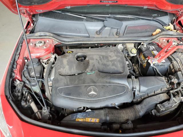WDDSJ4EB3EN063195 - 2014 MERCEDES-BENZ CLA 250 წითელი ფოტო 11