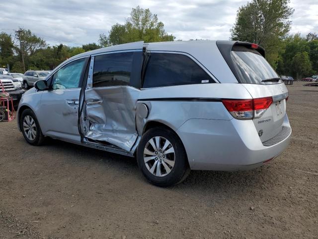 5FNRL5H61FB068256 - 2015 HONDA ODYSSEY EXL SILVER photo 2