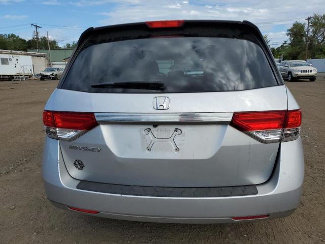 5FNRL5H61FB068256 - 2015 HONDA ODYSSEY EXL SILVER photo 6