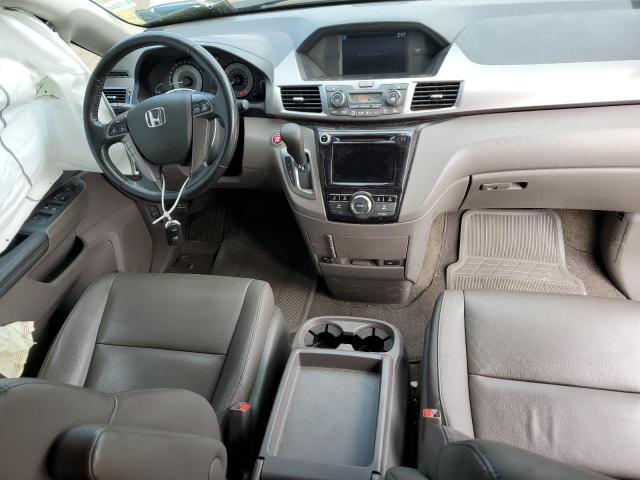 5FNRL5H61FB068256 - 2015 HONDA ODYSSEY EXL SILVER photo 8