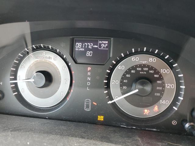 5FNRL5H61FB068256 - 2015 HONDA ODYSSEY EXL SILVER photo 9