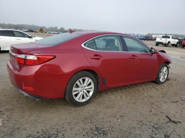 JTHBK1GG8E2124586 - 2014 LEXUS ES 350 BURGUNDY photo 3