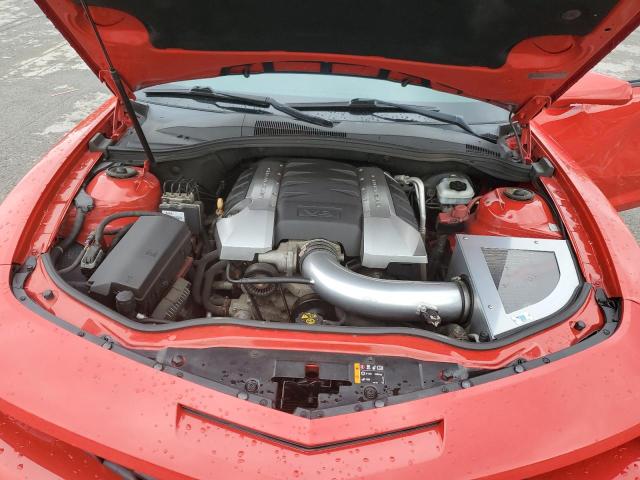2G1FJ1EJ6B9175191 - 2011 CHEVROLET CAMARO SS RED photo 11