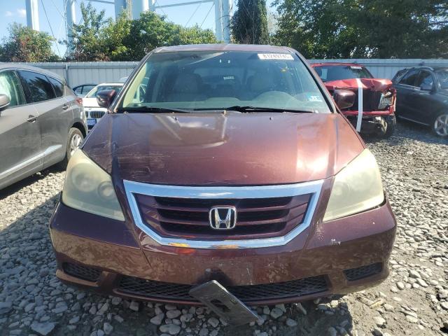 5FNRL3H6XAB070083 - 2010 HONDA ODYSSEY EXL ბურგუნდია ფოტო 5