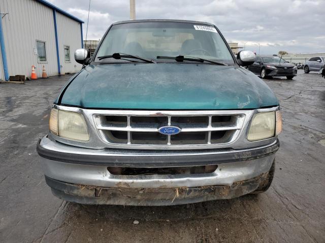 1FTDX17W3VNC30834 - 1997 FORD F150 TEAL photo 5