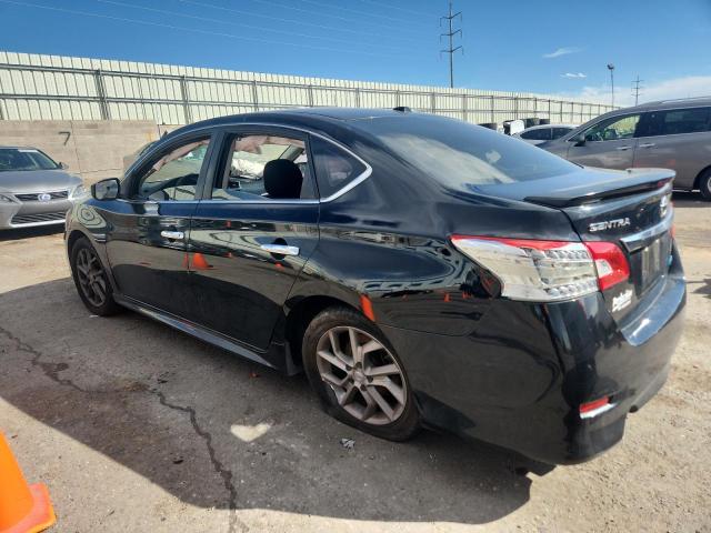 3N1AB7AP6DL679061 - 2013 NISSAN SENTRA S BLACK photo 2