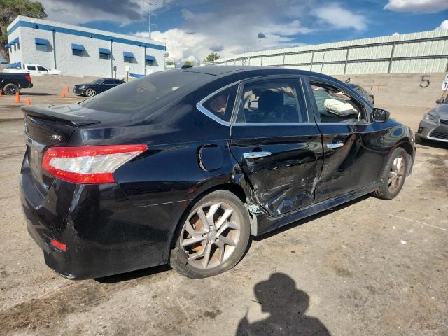 3N1AB7AP6DL679061 - 2013 NISSAN SENTRA S BLACK photo 3