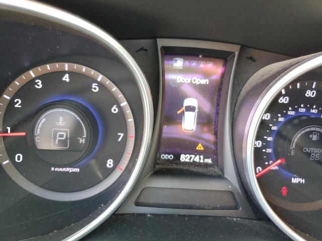 5XYZWDLA9DG064684 - 2013 HYUNDAI SANTA FE S Mavi foto 9