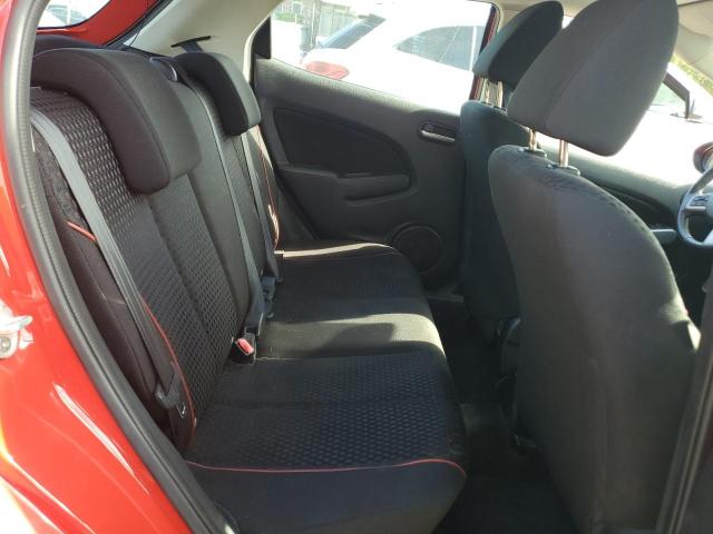 JM1DE1LZ8C0137453 - 2012 MAZDA MAZDA2 红色 照片 10