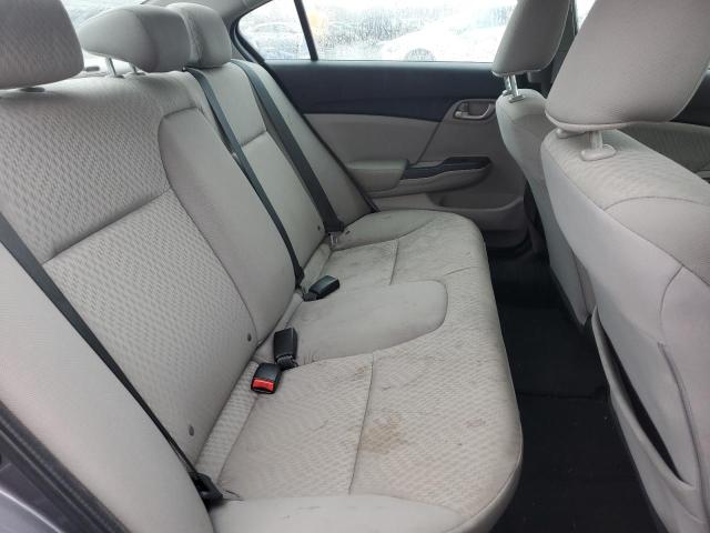 19XFB2E59EE081664 - 2014 HONDA CIVIC LX GRAY photo 10