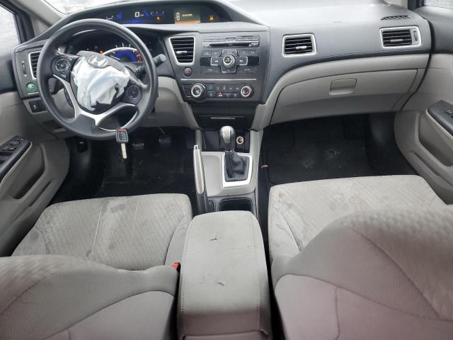 19XFB2E59EE081664 - 2014 HONDA CIVIC LX GRAY photo 8