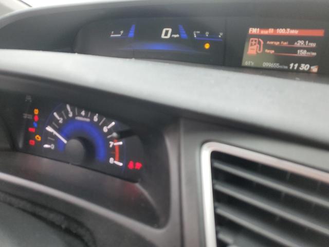 19XFB2E59EE081664 - 2014 HONDA CIVIC LX GRAY photo 9