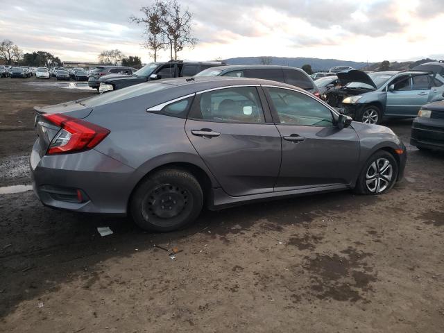 2HGFC2F52JH540559 - 2018 HONDA CIVIC LX GRAY photo 3